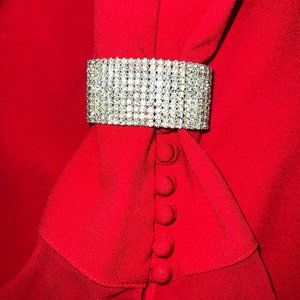 Rhinestone bracelet,stretch bracelet,Prom.